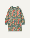 Robe sweat fille camouflage