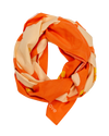 Foulard Flower orange