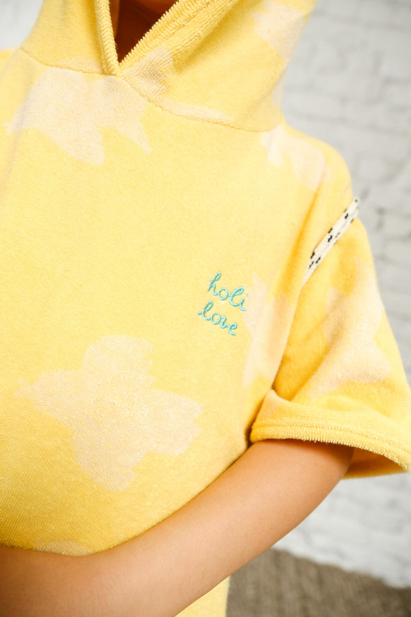 Poncho de bain Yellow