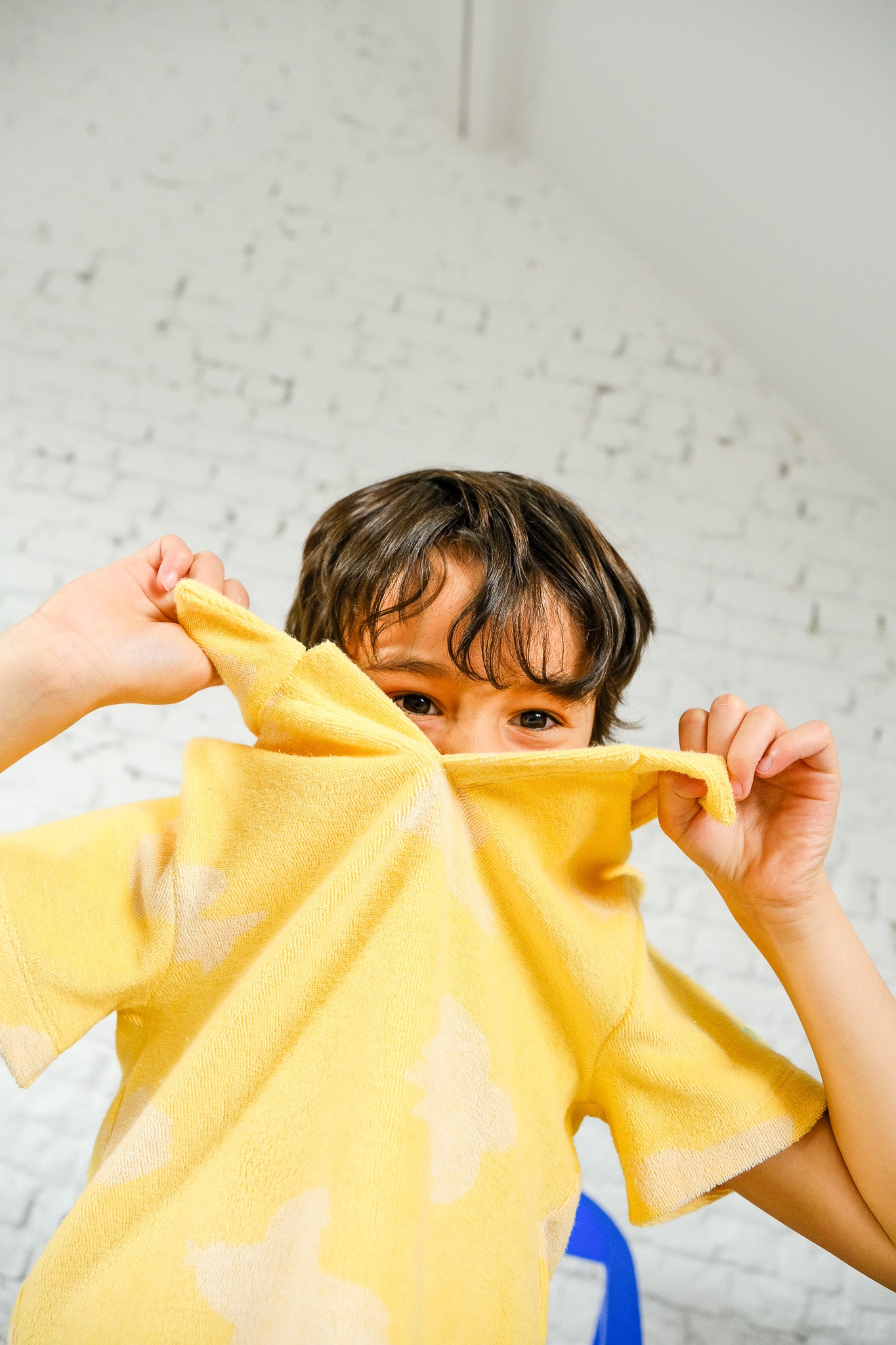 Poncho de bain Yellow