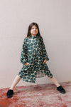 Robe LAZLO Big flower green