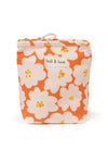 Petite trousse Flower orange