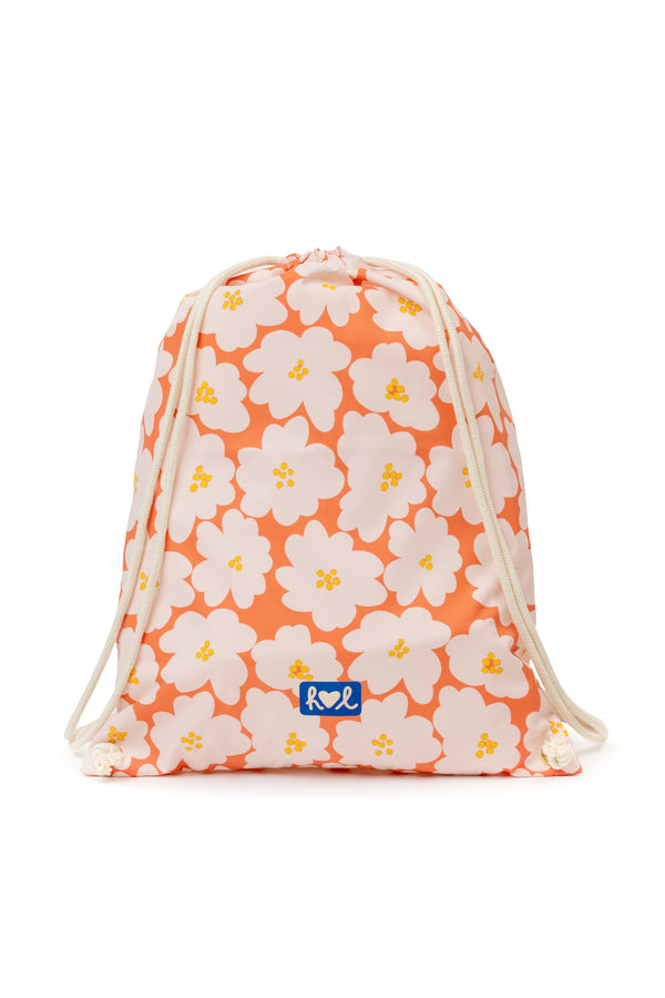 Sac de sport Flower orange