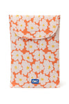 Pochette ordinateur Flower orange