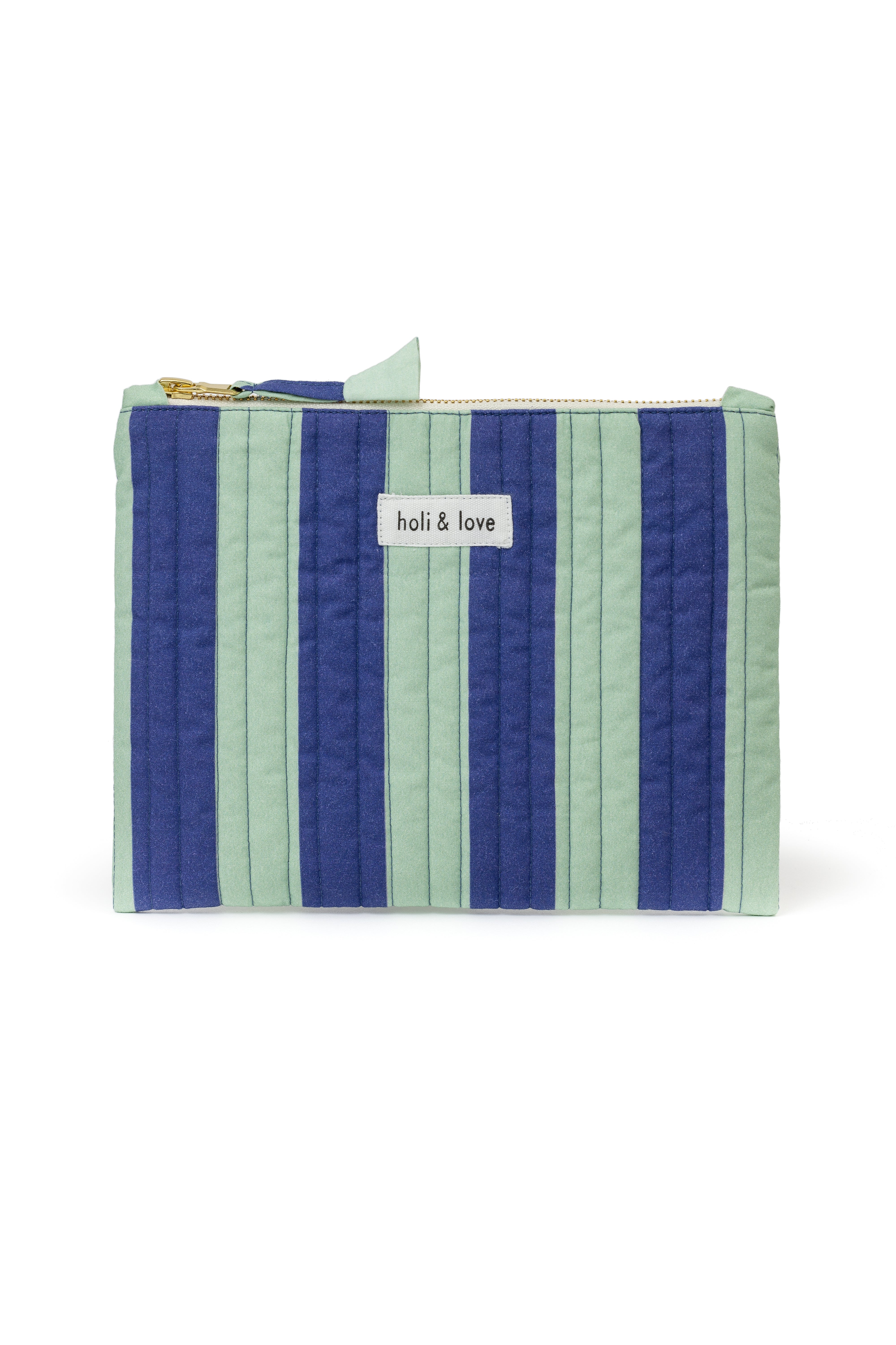 Trousse plate Stripe