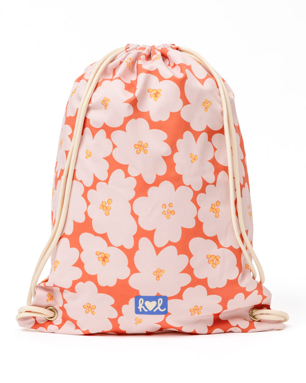 Sac de sport Flower orange