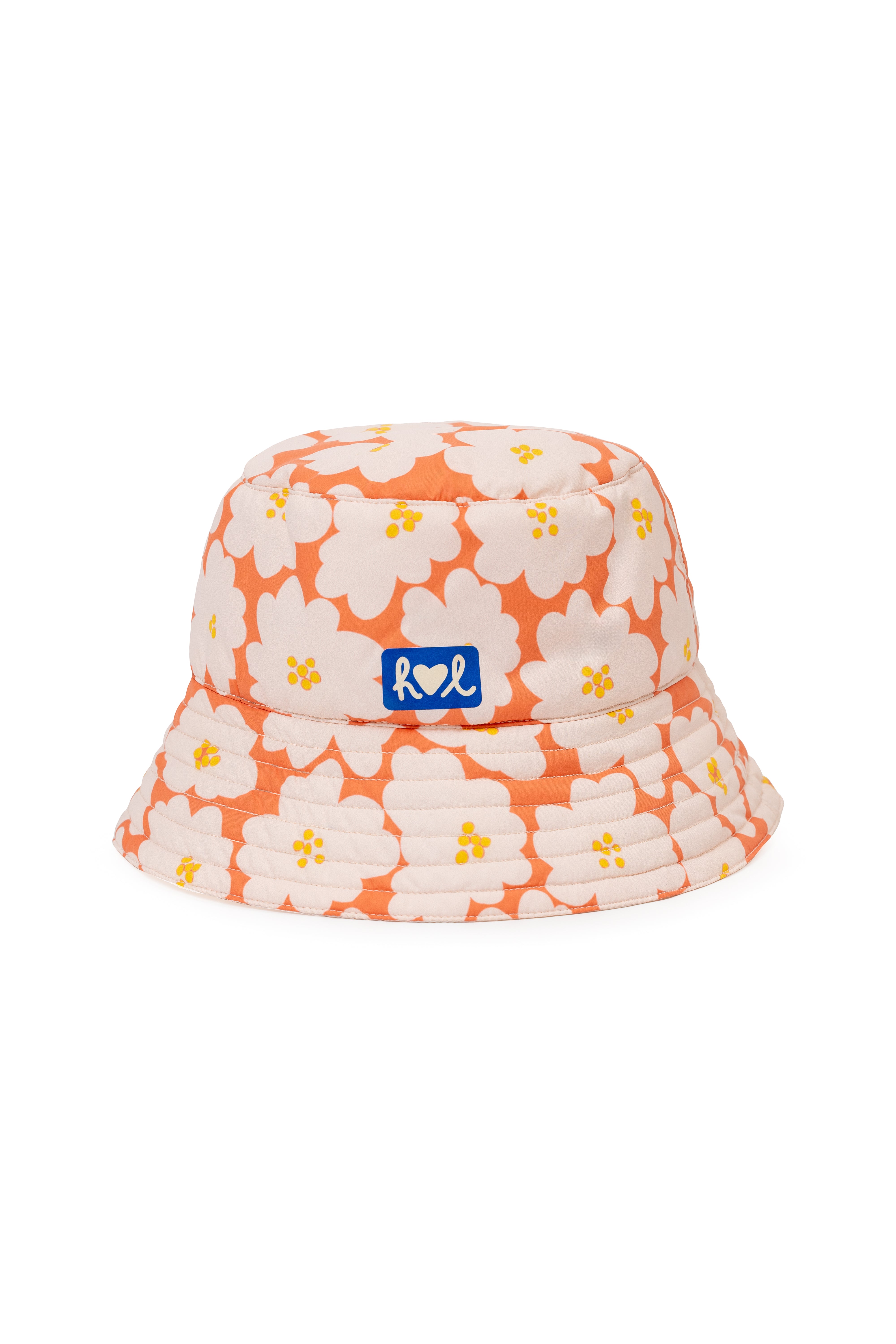 Bob de pluie kids Flower orange