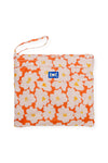 EOLE Cape de pluie femme Flower orange