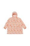 EOLE Cape de pluie kids Flower orange