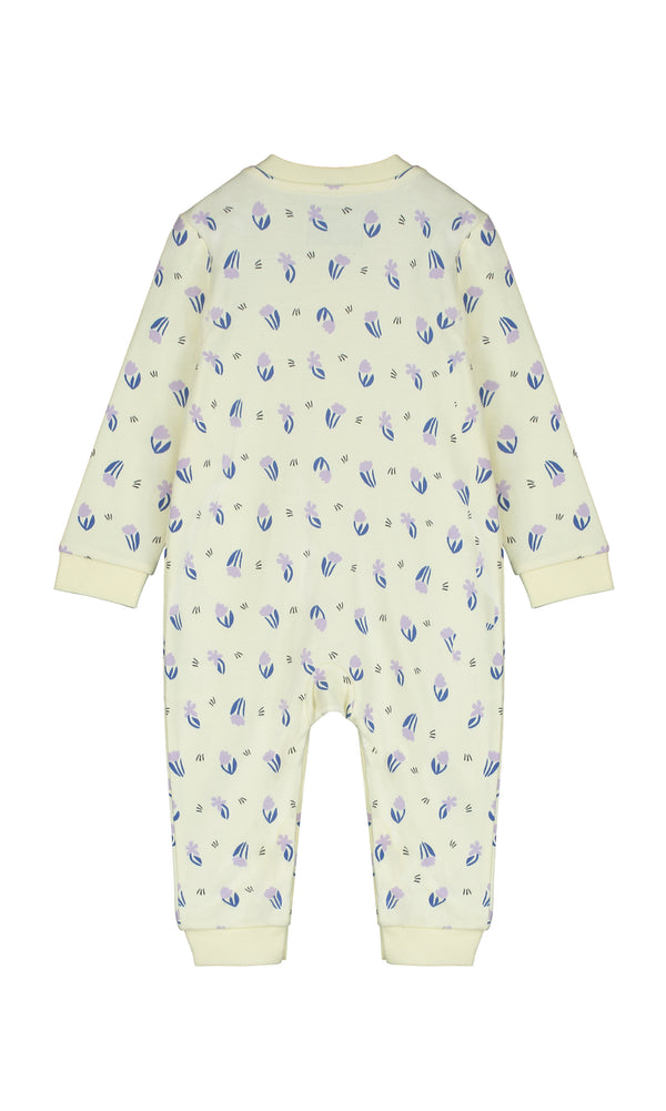 Overall bébé MAX little flower beige