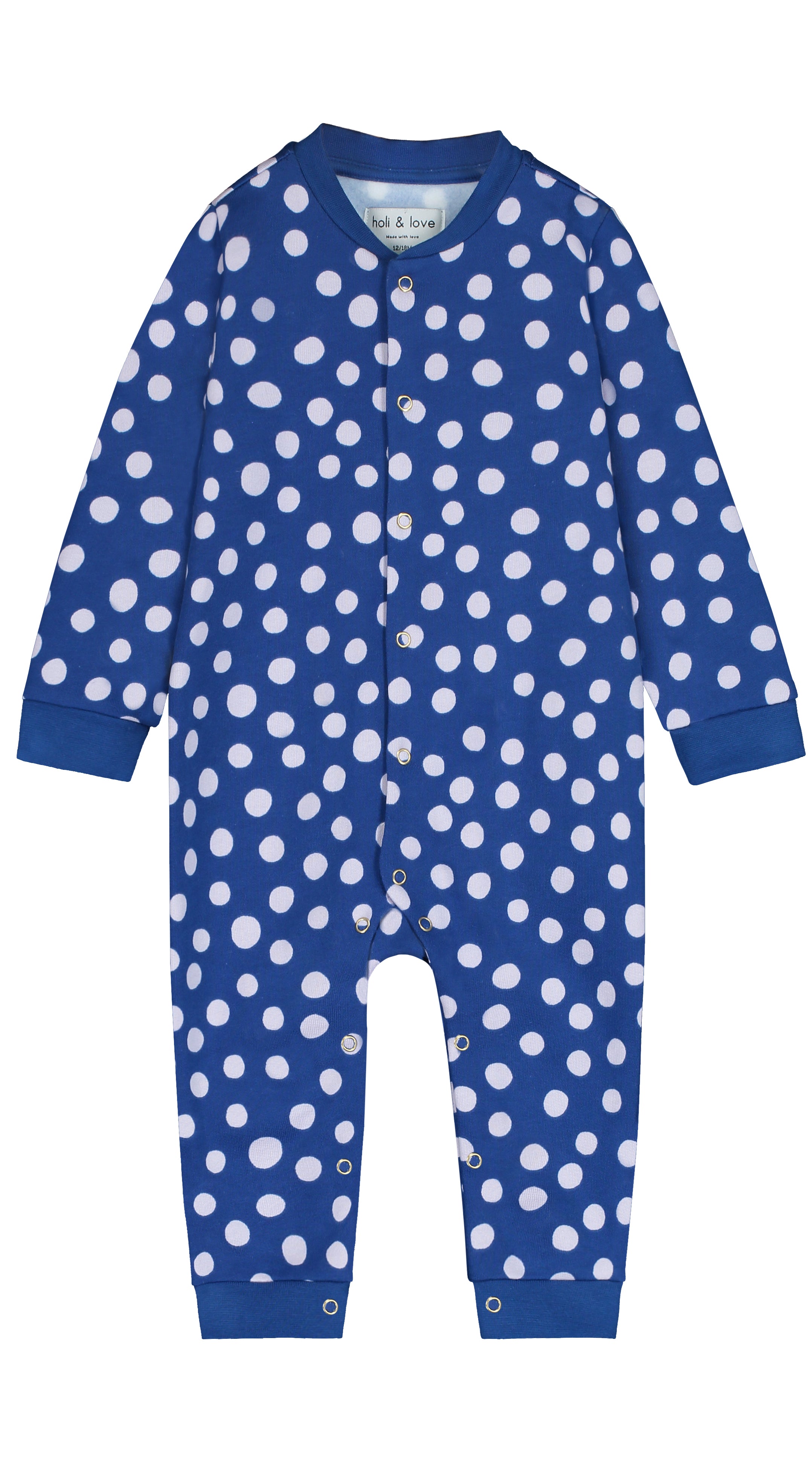 Overall bébé MAX Navy dot