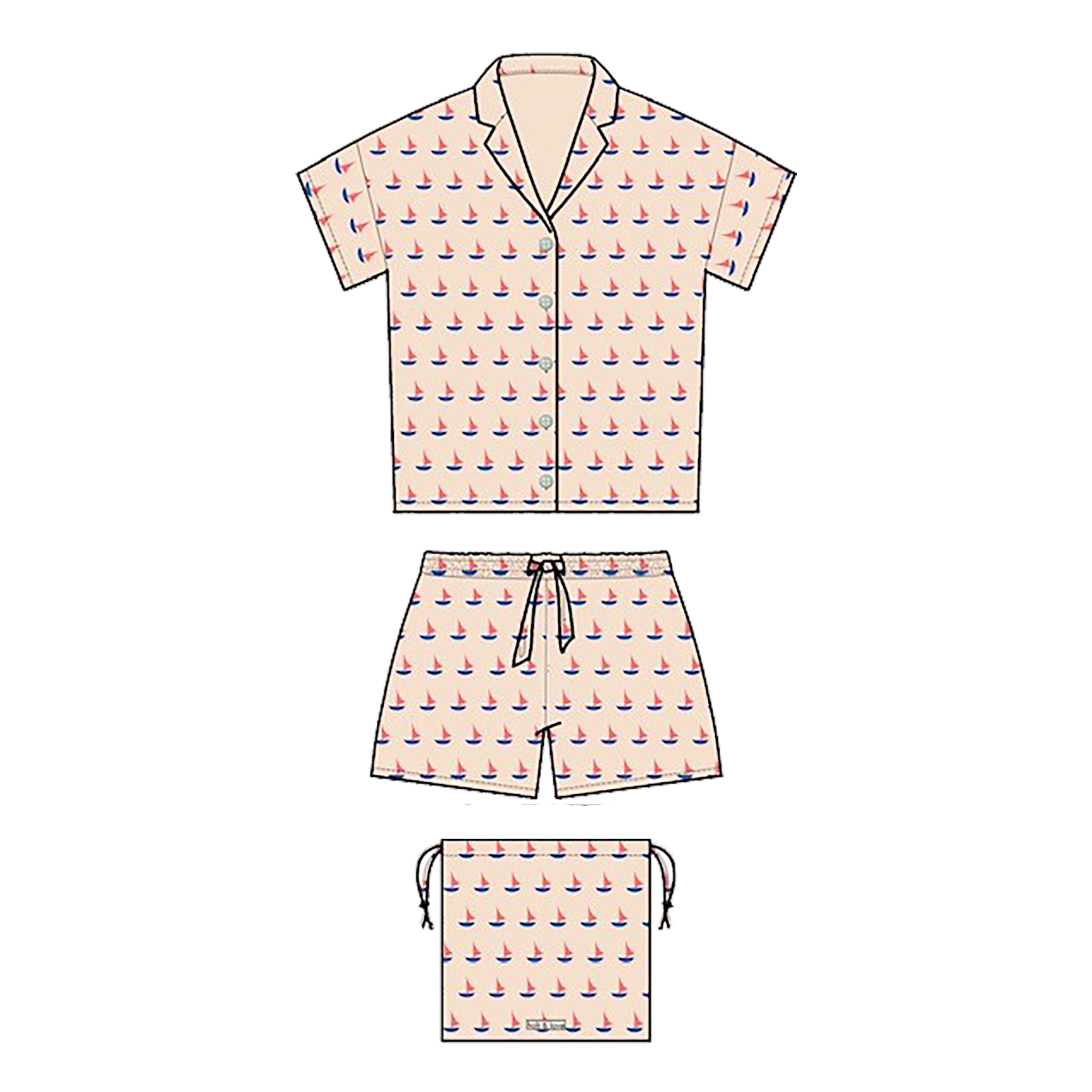 MORPHEE Pyjama femme - Boat