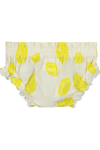 Bloomer BETTY couche culotte élastique pour bébé mixte unisexe en coton 100% bio certifié GOTS style vintage motif citrons