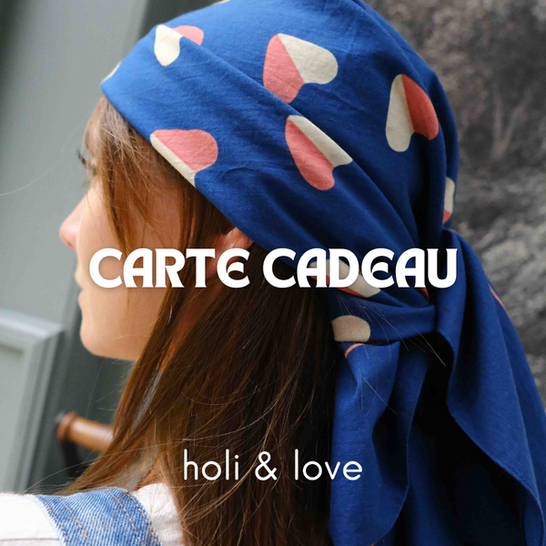 Carte cadeau Holi and Love