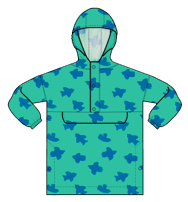 EOLE Cape de pluie kids Bird Mint