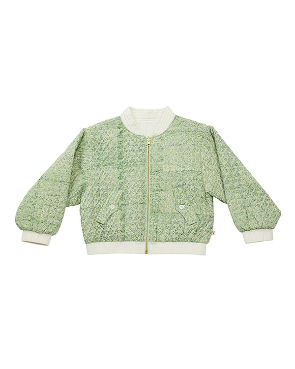 GABY Children's bomber jacket in organic cotton