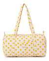 Sac weekend en coton bio - Yellow heart
