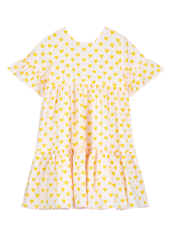 EDNA Girls' dress in organic cotton